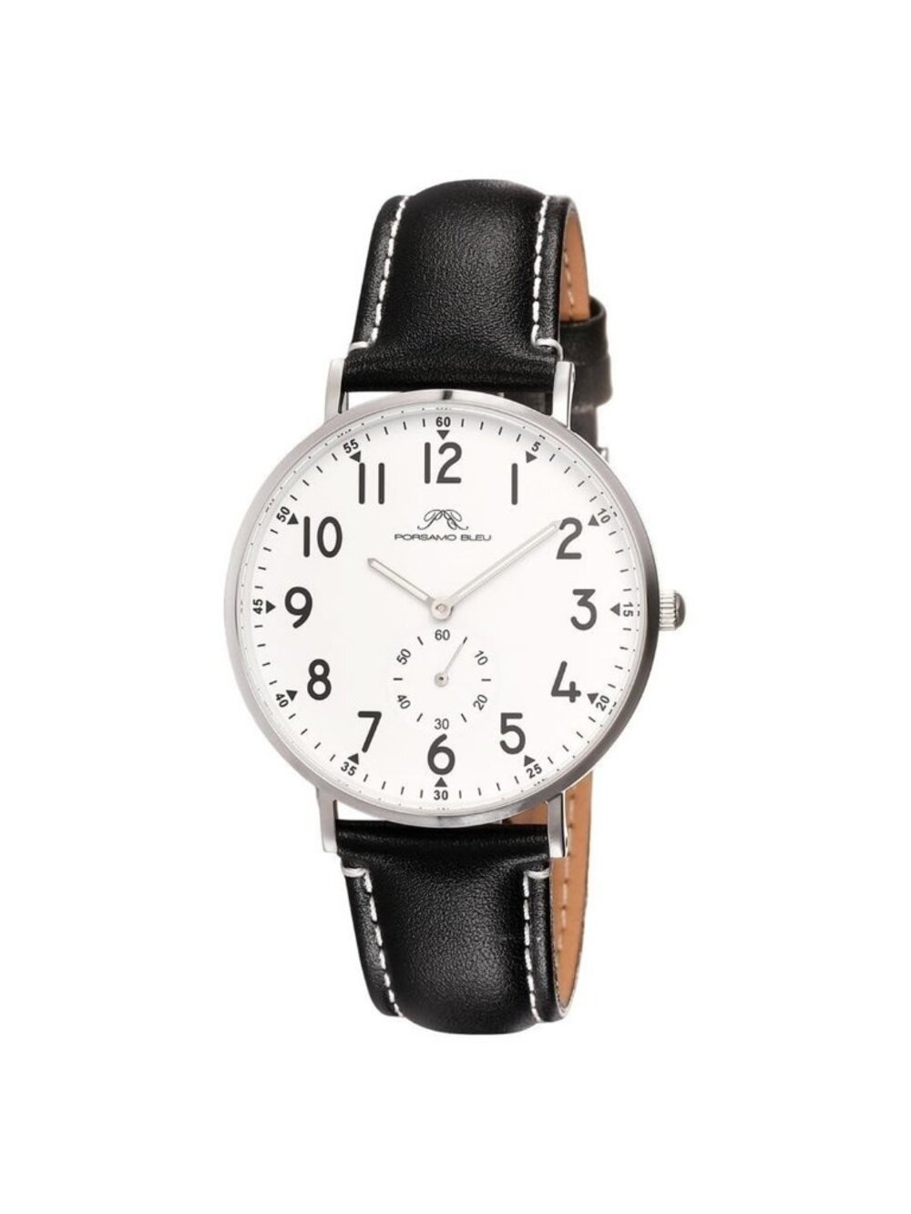 NWT Porsamo Bleu Rowan Quartz White Dial Men's Watch